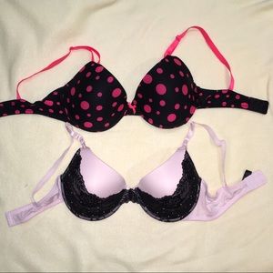 2 Smart & Sexy bras NWOT